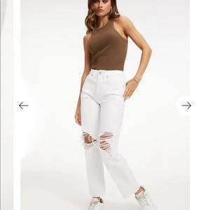 NWT Good Heritage Distressed - White - Sz 30